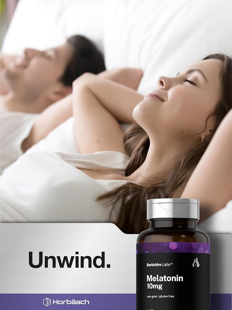 Horbäach Berkshire Labs Melatonin 10mg - 140 Capsules - image 6