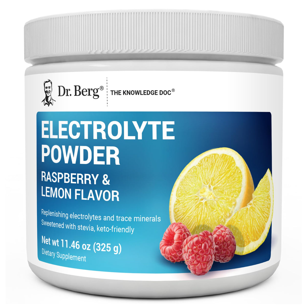 Dr. Berg Zero Sugar Hydration Keto Electrolyte Powder - 50 Servings