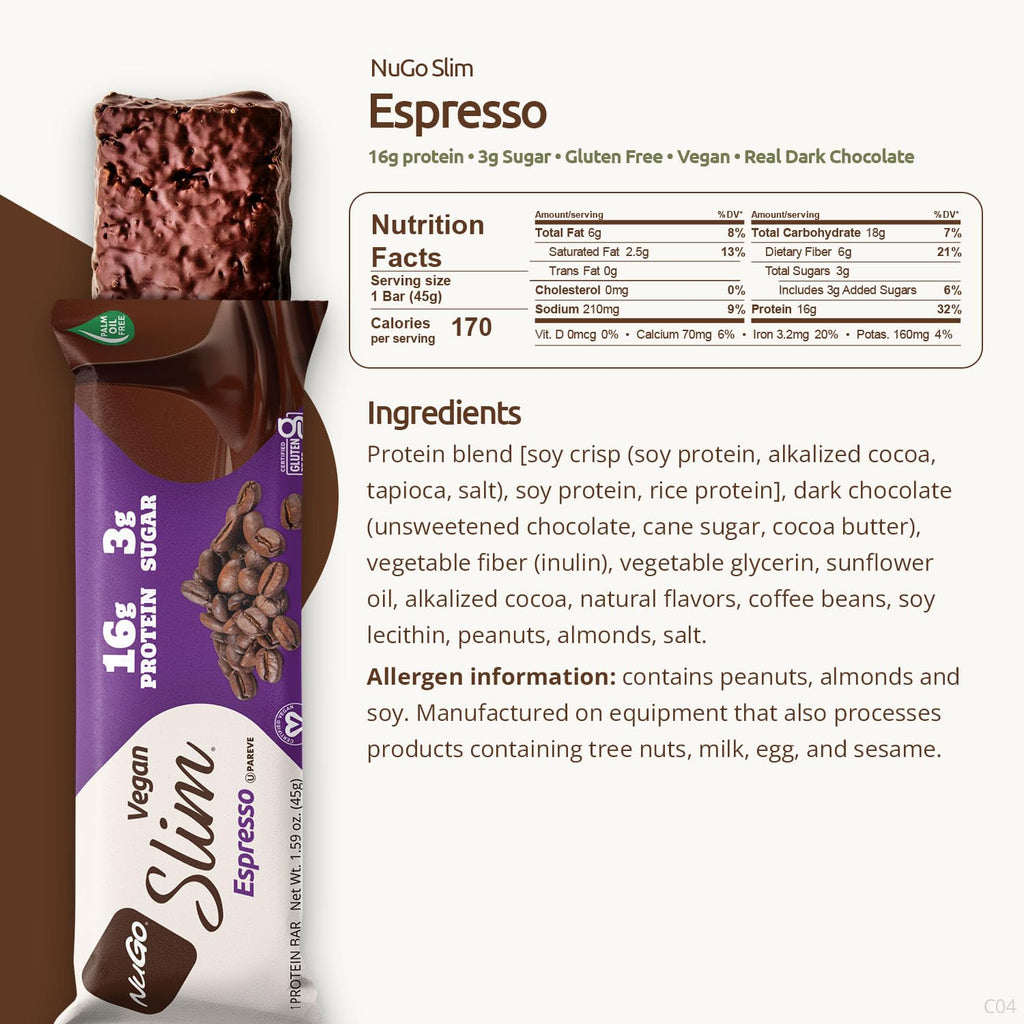 NuGo Slim Vegan Variety