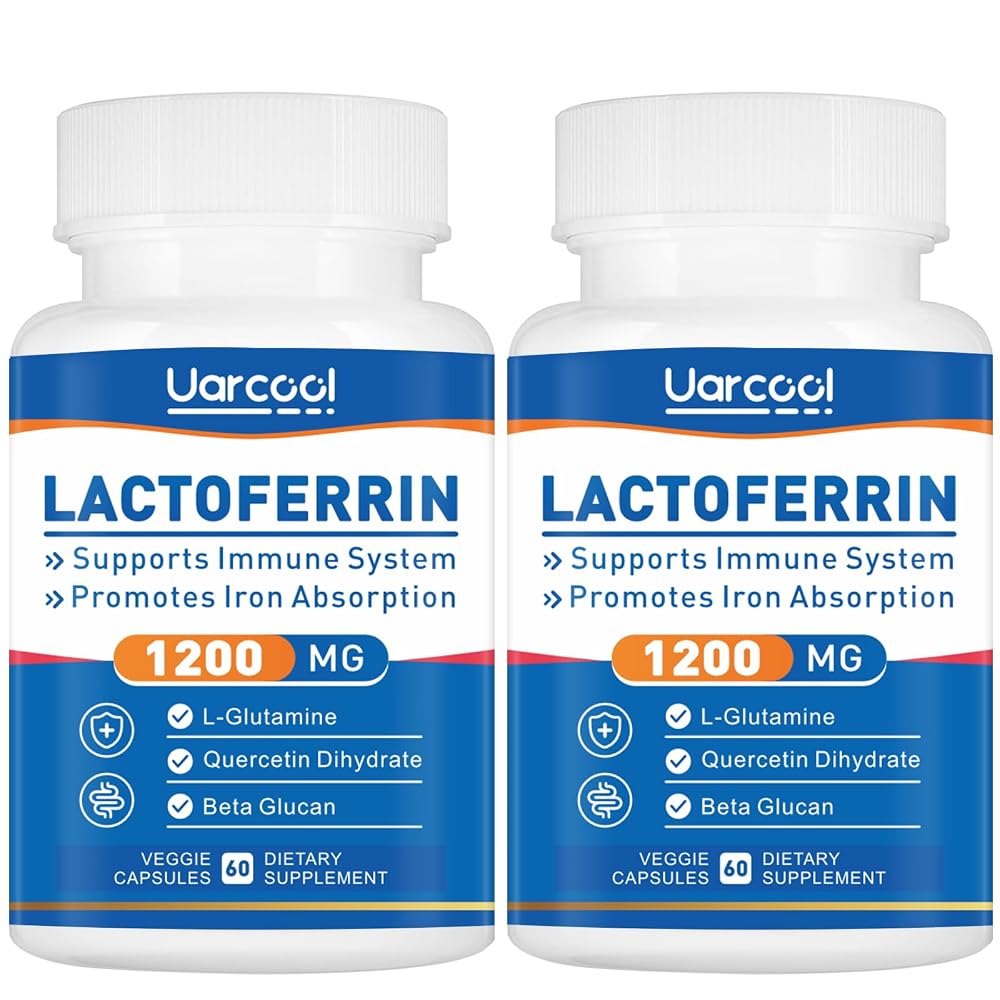 Uarcool Lactoferrin 1200mg Immune Support - 60 Softgels