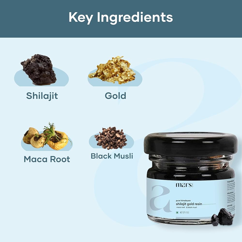 Mars by GHC Himalayan Shilajit Gold Resin - 15 g - image 2