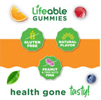 Lifeable Collagen Peptides Gummies with Biotin Hair Skin Nails - 90 Gummies - image 4