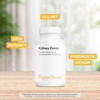 Supersmart Kidney Detox Formula with Chanca Piedra - 120 Vegetarian Capsules - image 3