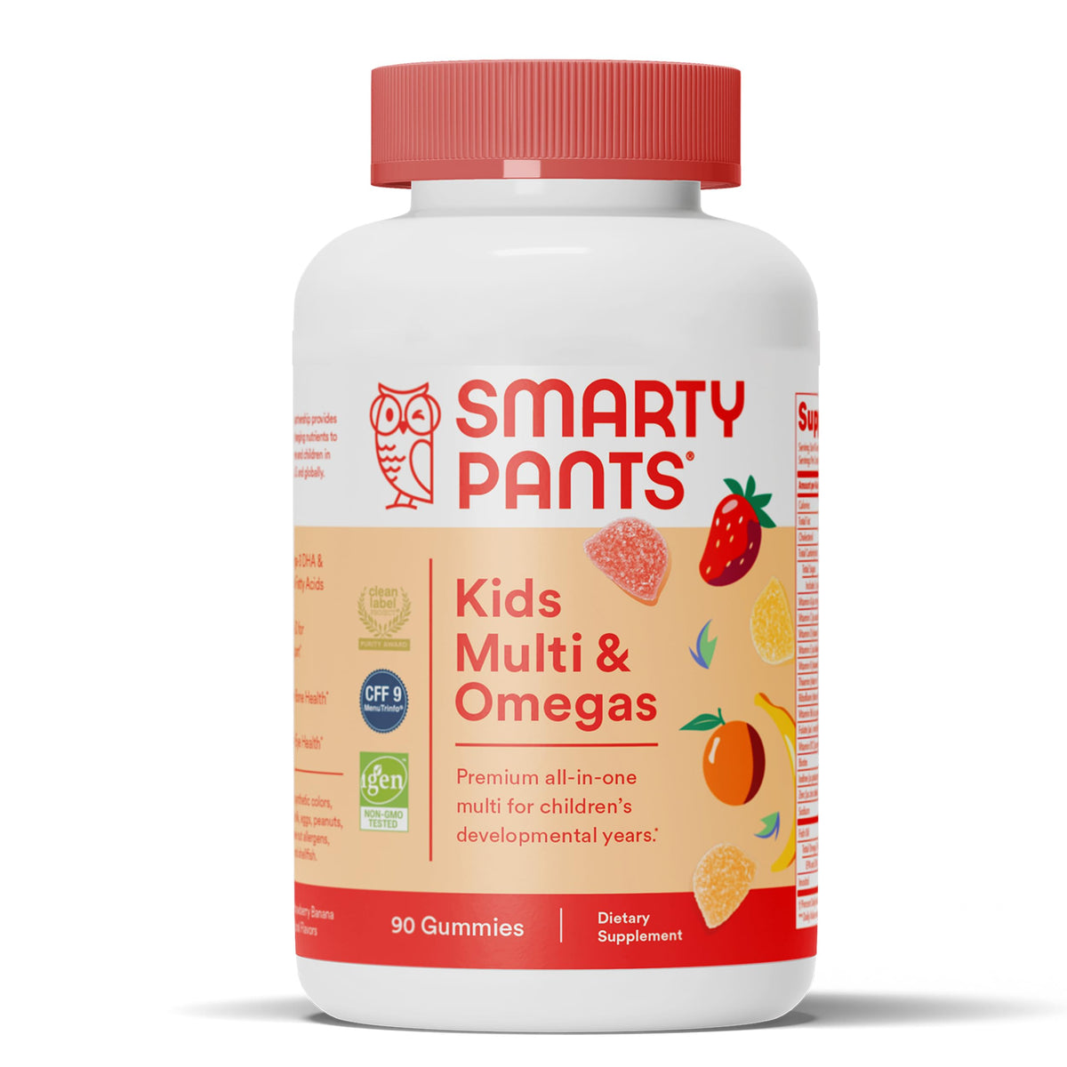 SmartyPants Kids Gummies - 90 Count