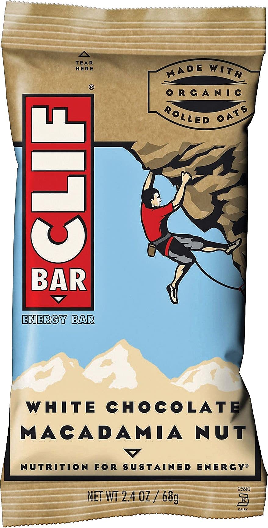CLIF Bar White Chocolate Macadamia Energy Bar - 12 Pack