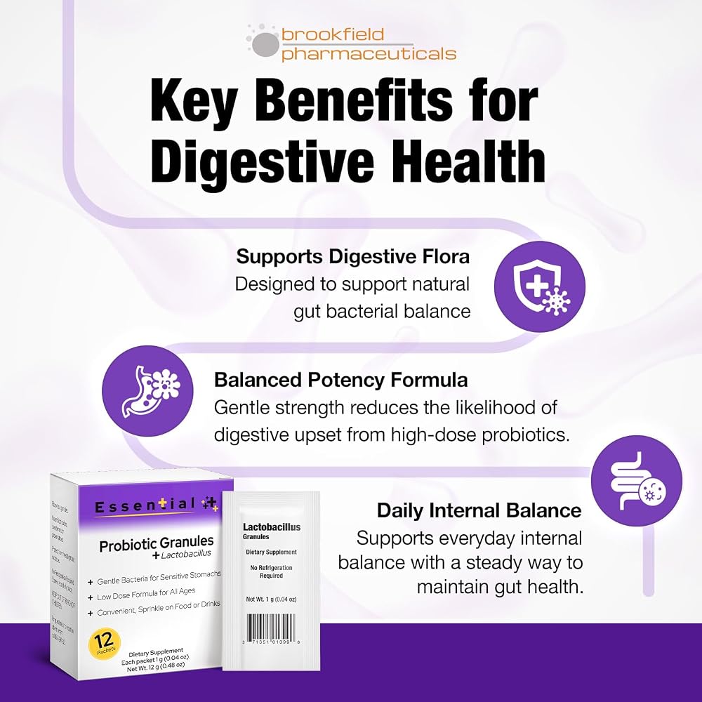 Brookfield Pharmaceuticals Essential Daily Probiotic for Men
