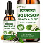AMENQ hHEALTH Soursop Bitters Liquid Drops with Sea Moss - 2 Fl Oz