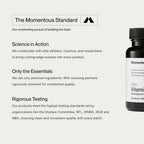Momentous Vitamin D3 5000 IU Supplement - 60 Capsules - image 6