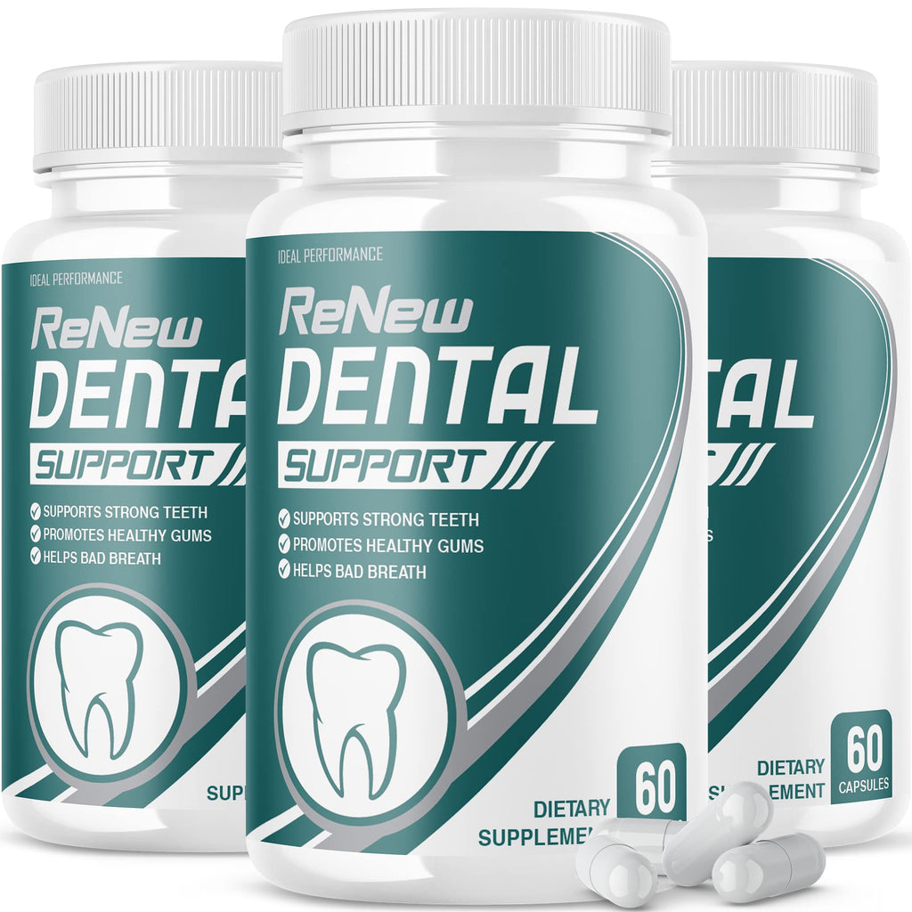 IDEAL PERFORMANCE Renew Dental Support Capsules - 180 Count