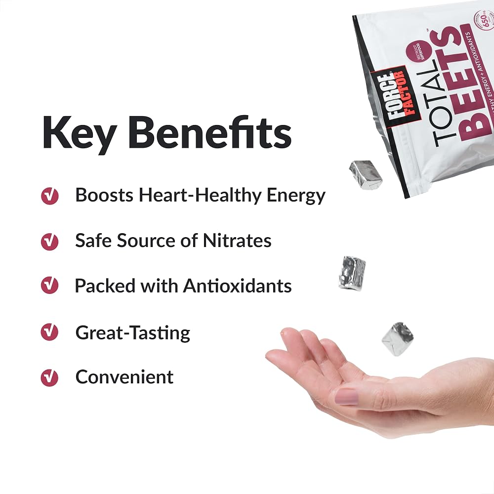 Force Factor Total Beets Chews & Vitafusion B12 Gummies - 150 Count - image 3