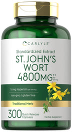 Carlyle St. John's Wort Standardized Extract - 300 Capsules