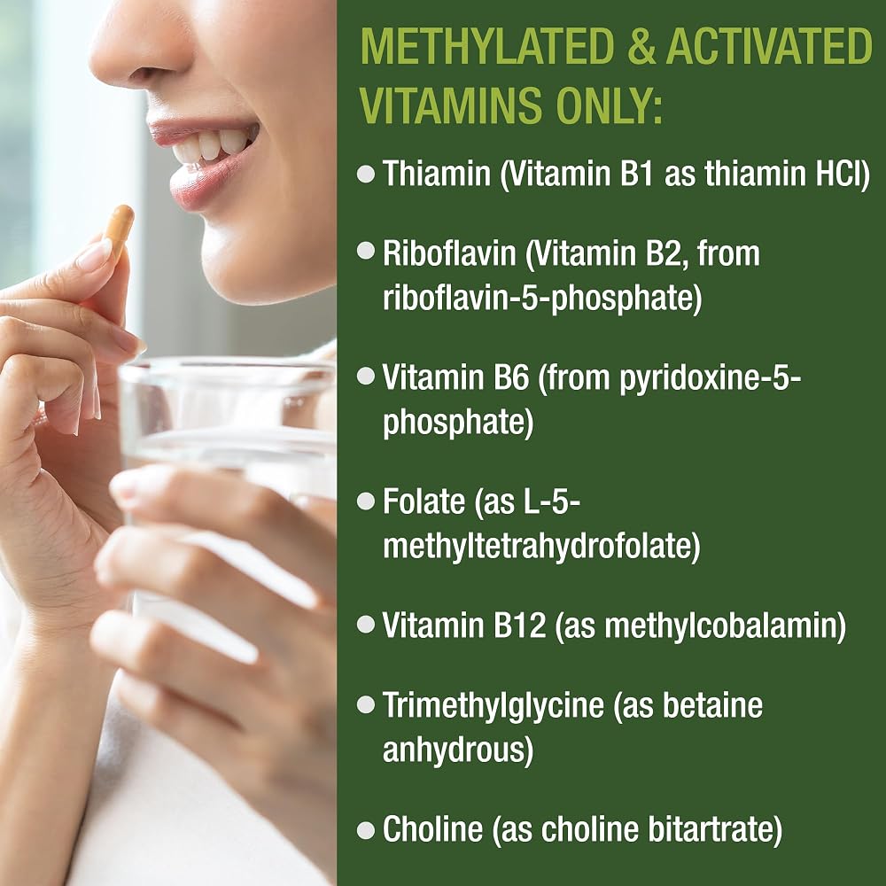 Peak Performance Methylated B Complex Multivitamin - 30 Capsules - image 7