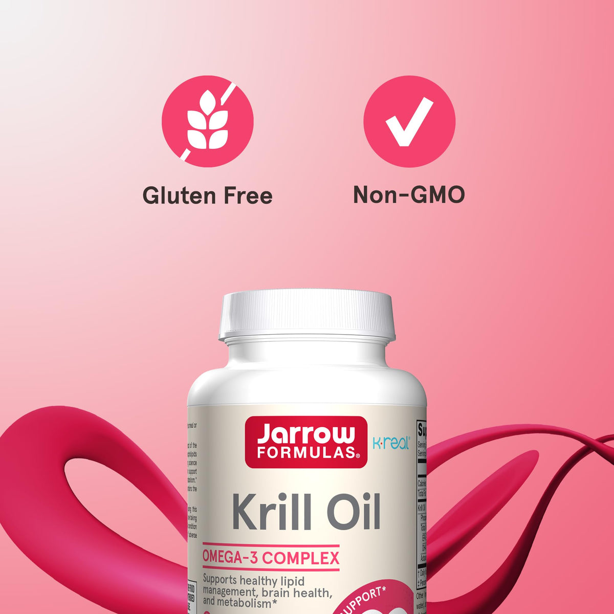 Jarrow Formulas Krill Oil Omega-3 with Astaxanthin - 120 Softgels - image 5