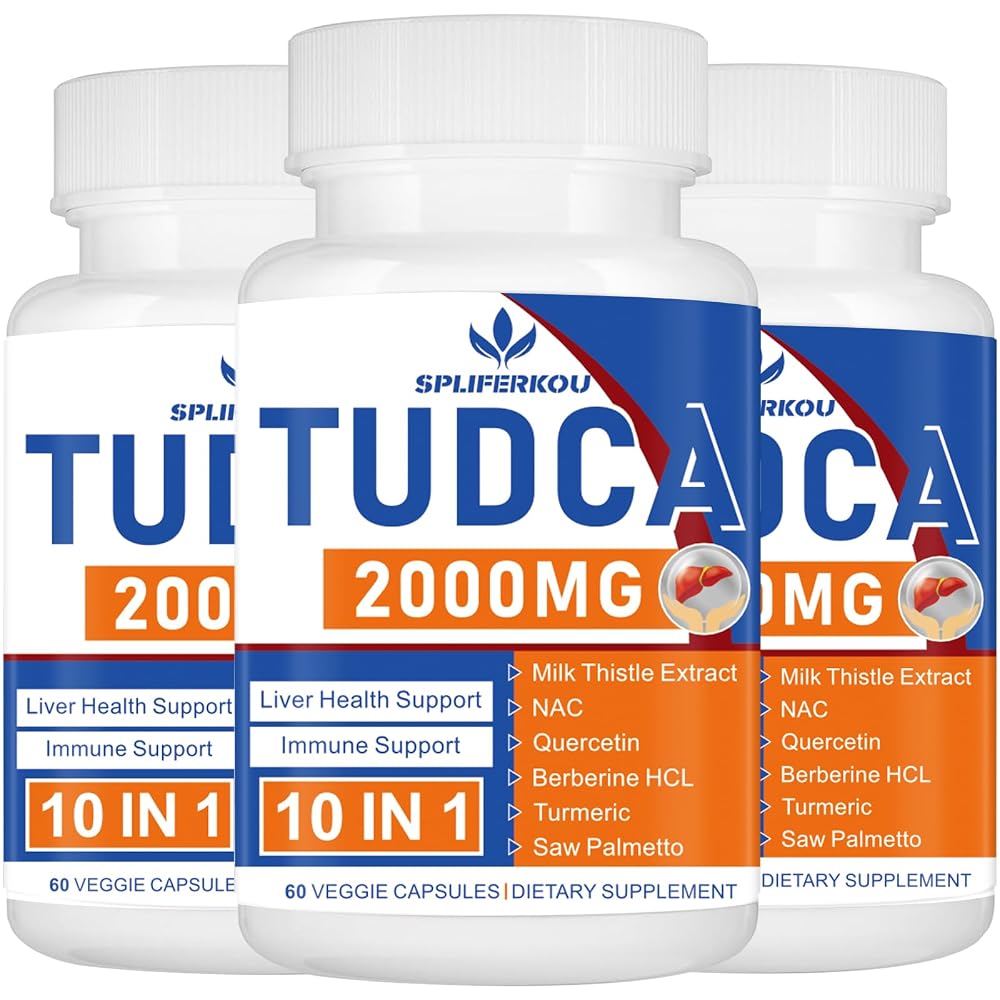 Spliferkou Tudca Liver Support Supplement 2000mg - 180 Capsules
