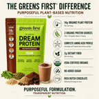 Greens First Dream Protein Plant Based