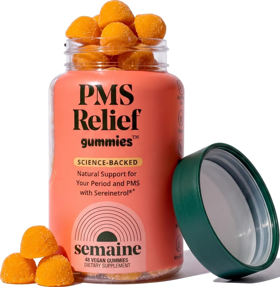 Semaine PMS Relief for Women Period Cramps - 48 Gummies