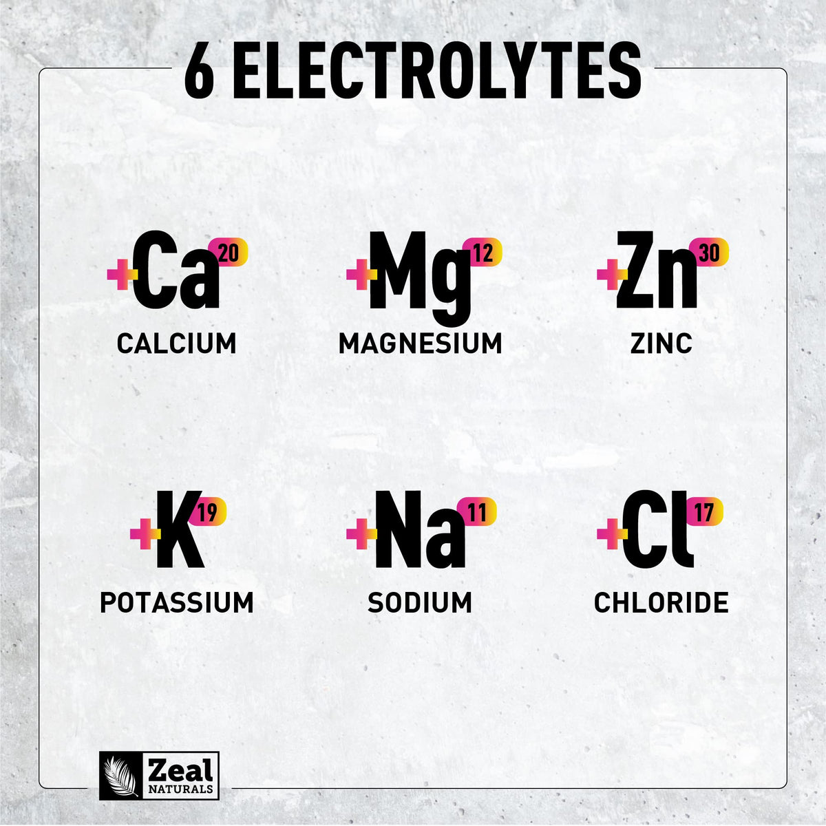 Zeal Naturals Electrolyte Powder - 90 Servings