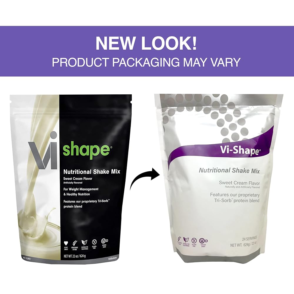 ViSalus Vi-Shape Original Nutritional Shake Mix Sweet Cream - 22 oz - image 2