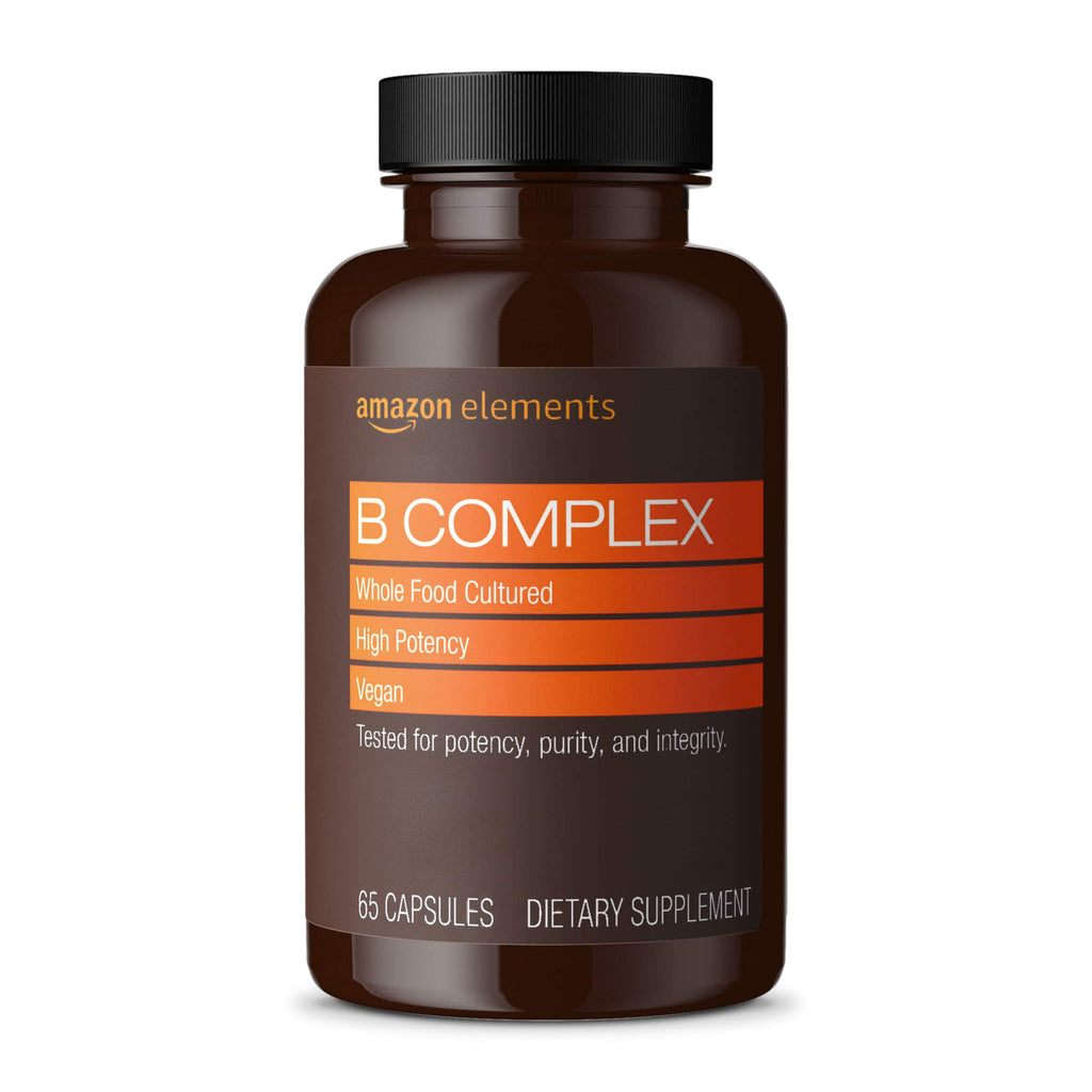 Amazon Elements Chelated Magnesium Glycinate & B Complex Bundle - image 5
