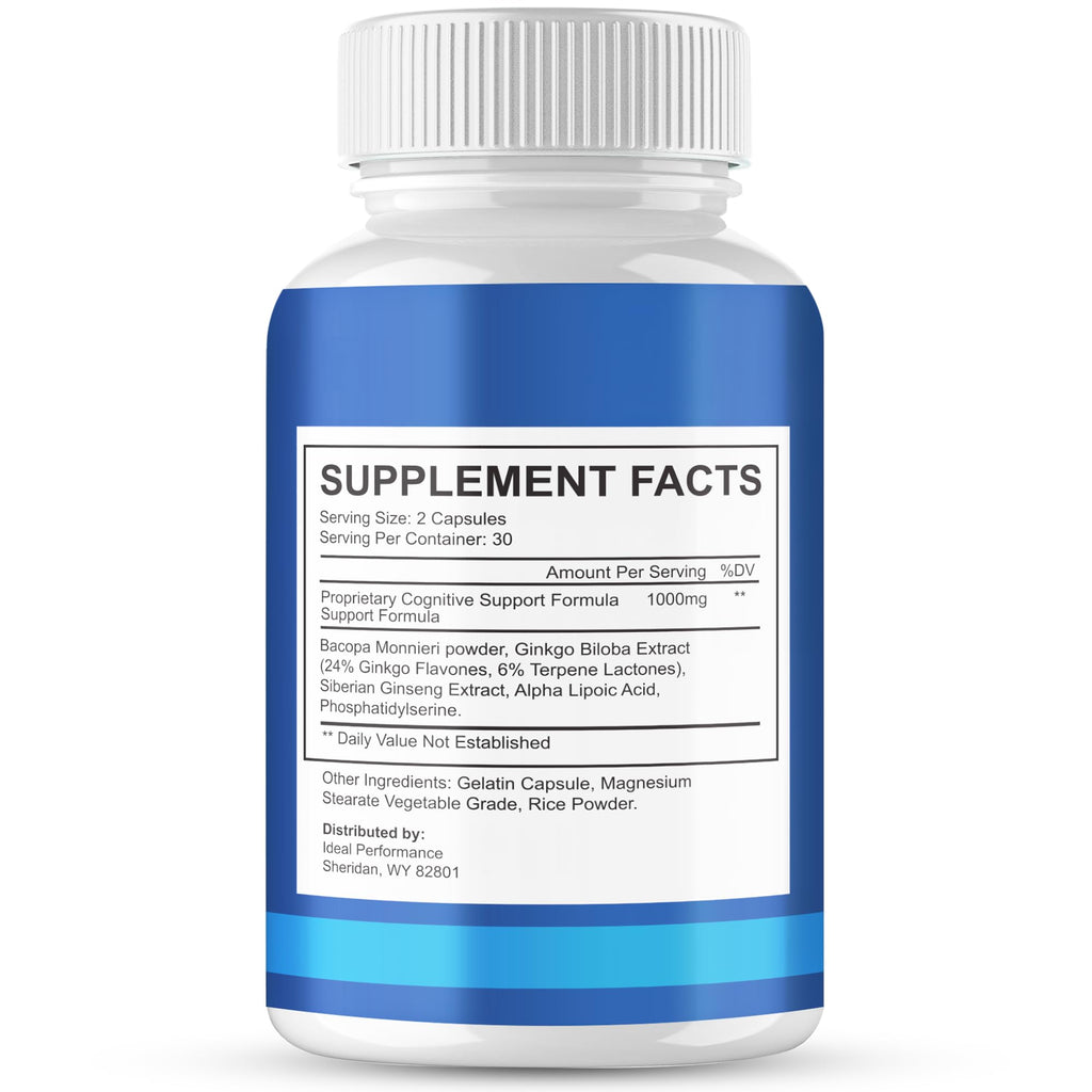 IDEAL PERFORMANCE Reawaken Nootropic Capsules Brain Health - 180 Capsules - image 2