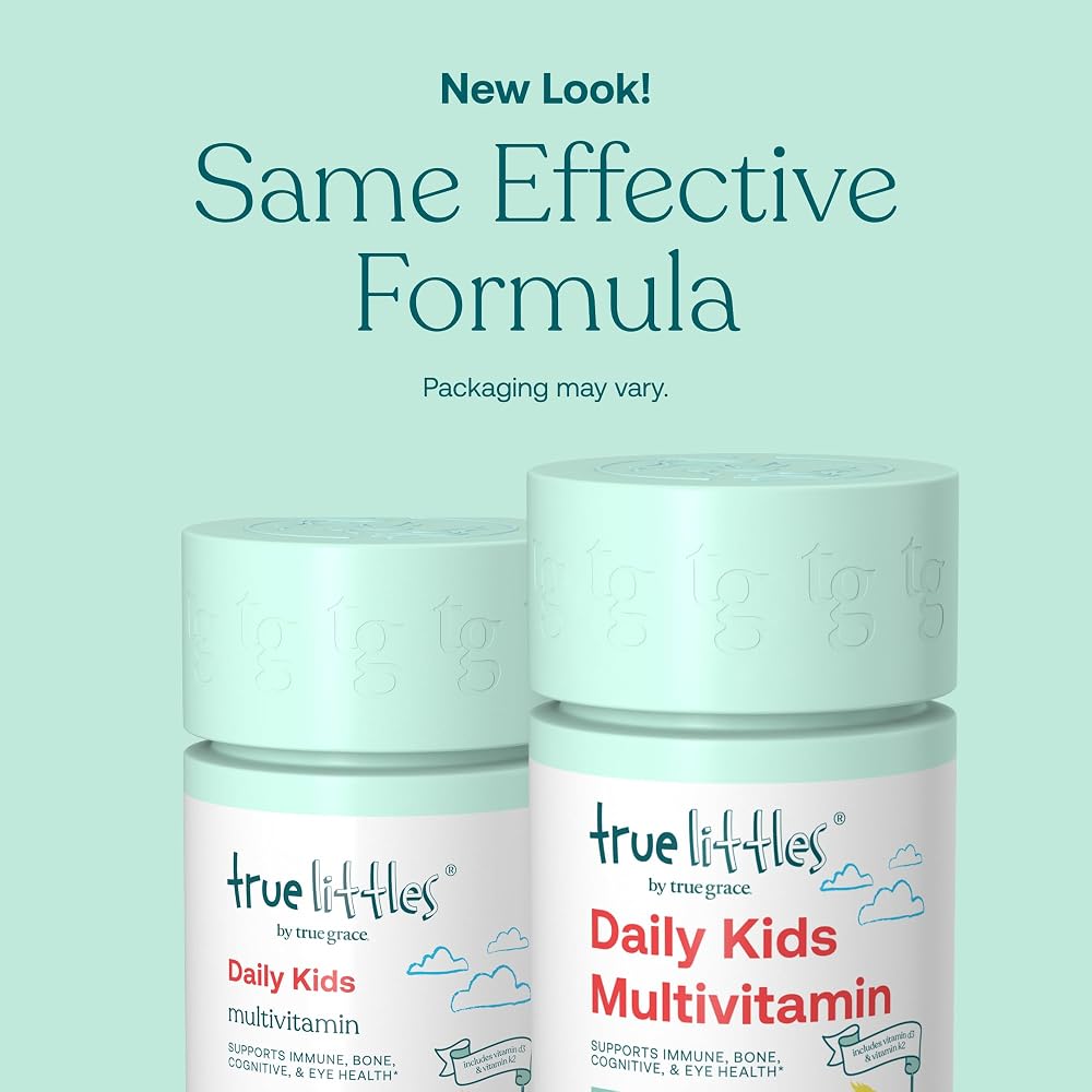 True Grace True Littles Daily Kids Multivitamin - Pectin-Based