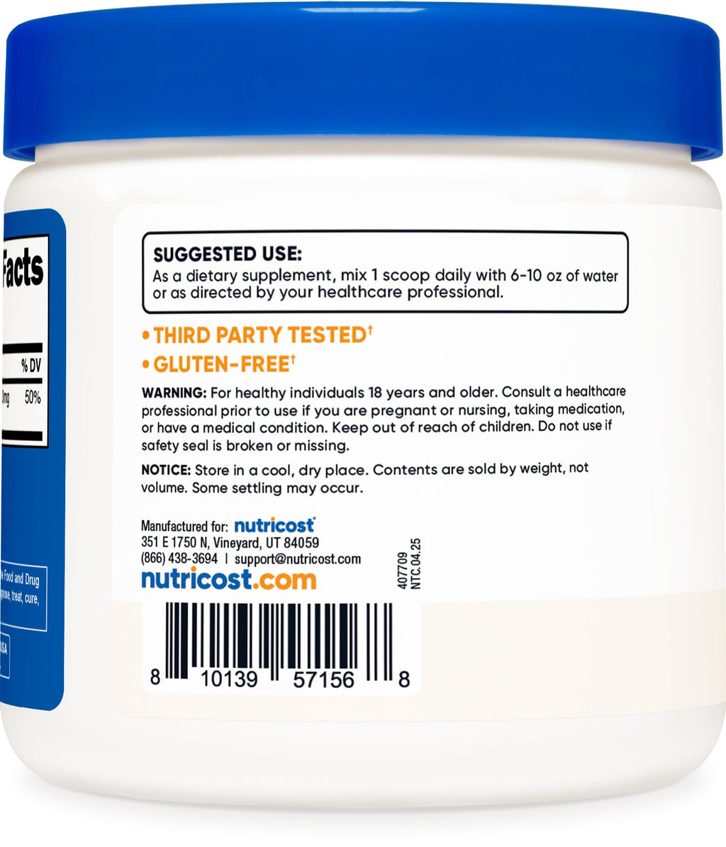 Nutricost Magnesium Glycinate Powder - 250 Grams - image 4