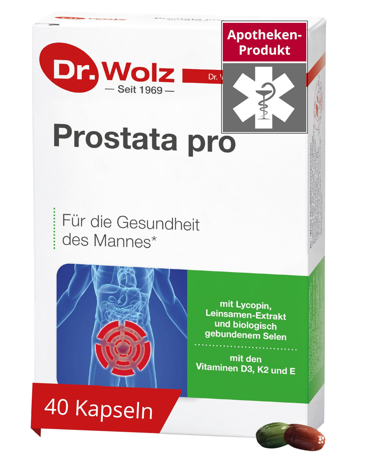 Dr. Wolz Prostate Pro - 40 Capsules