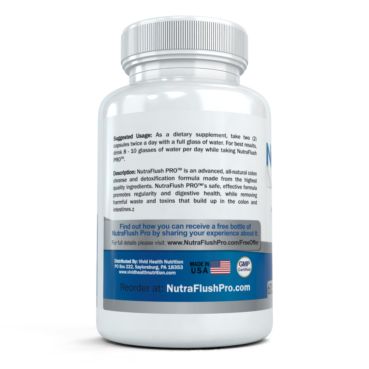 Nutraflush Pro Colon Cleanse Supplement with Psyllium Husk - image 5