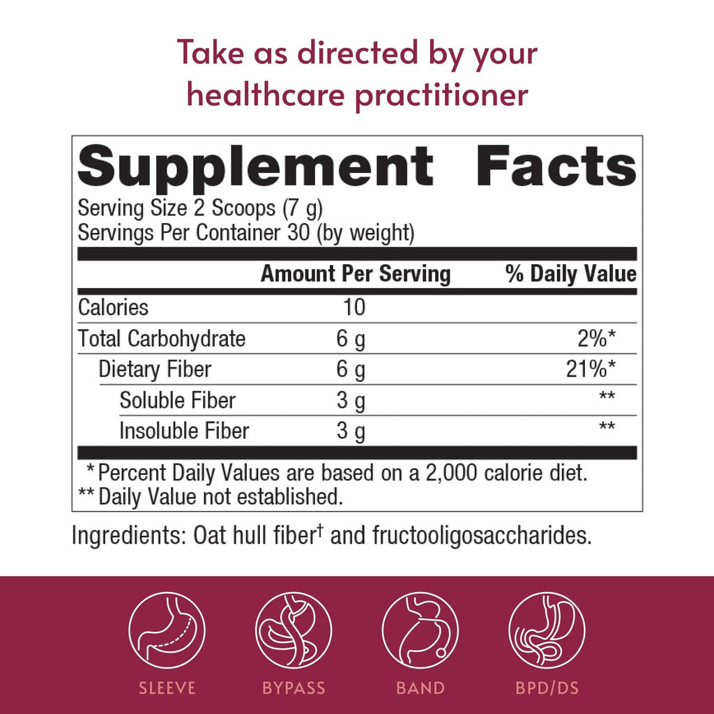 Bariatric Advantage Advanced Fiber Unflavored Powder - 30 Servings - image 4