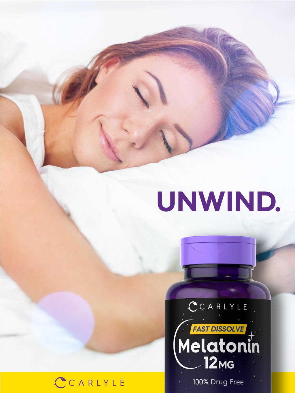 Carlyle Melatonin 12 mg Fast Dissolve