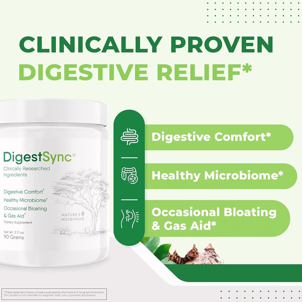 Nature’s NutriWave DigestSync Green Powder