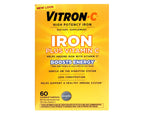Vitron-C High Potency Iron Supplement - 60 Tablets