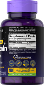 Carlyle Melatonin 10mg Fast Dissolve Tablets - 240 Count - image 2