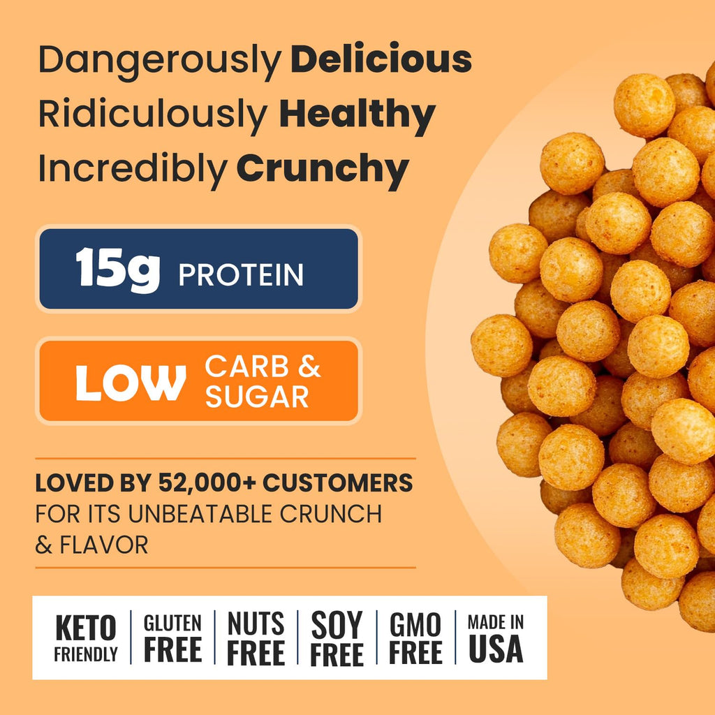 Better Than Good Savory Keto, Gluten-Free Protein Puffs 4 Pack