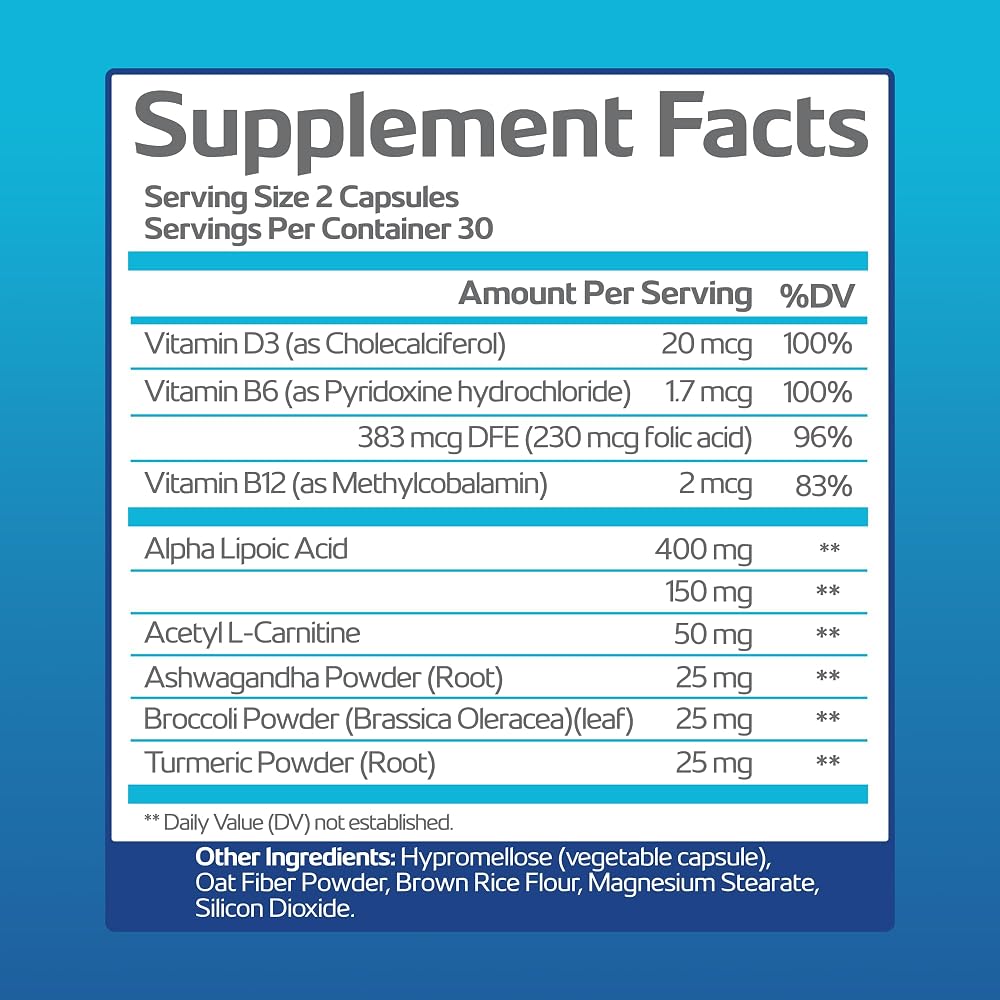Nerve Recovery Max - Non-GMO Advanced Nerve Support Supplement