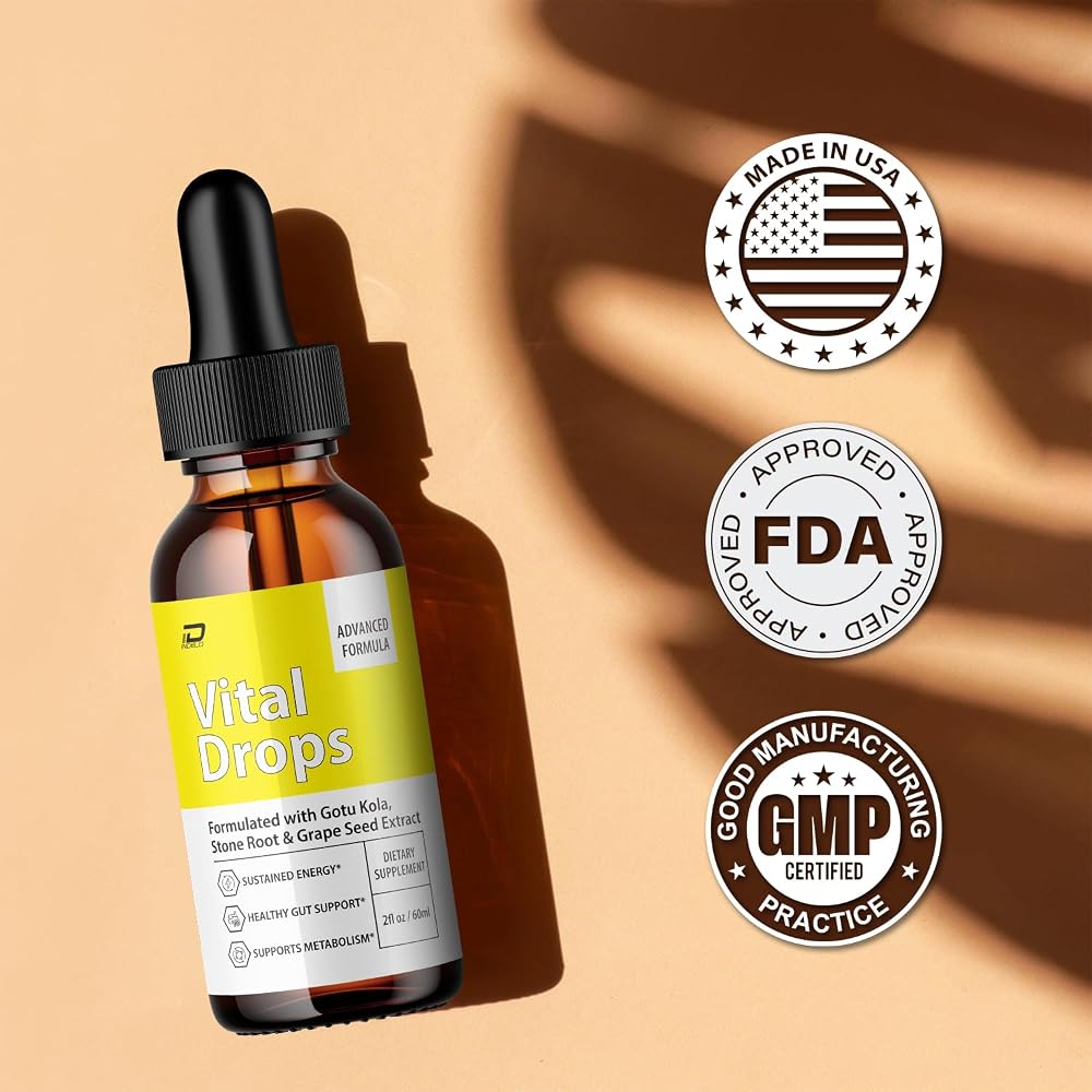 Indelo Vital Drops Advanced Formula Liquid Supplement - 2 Pack - image 5