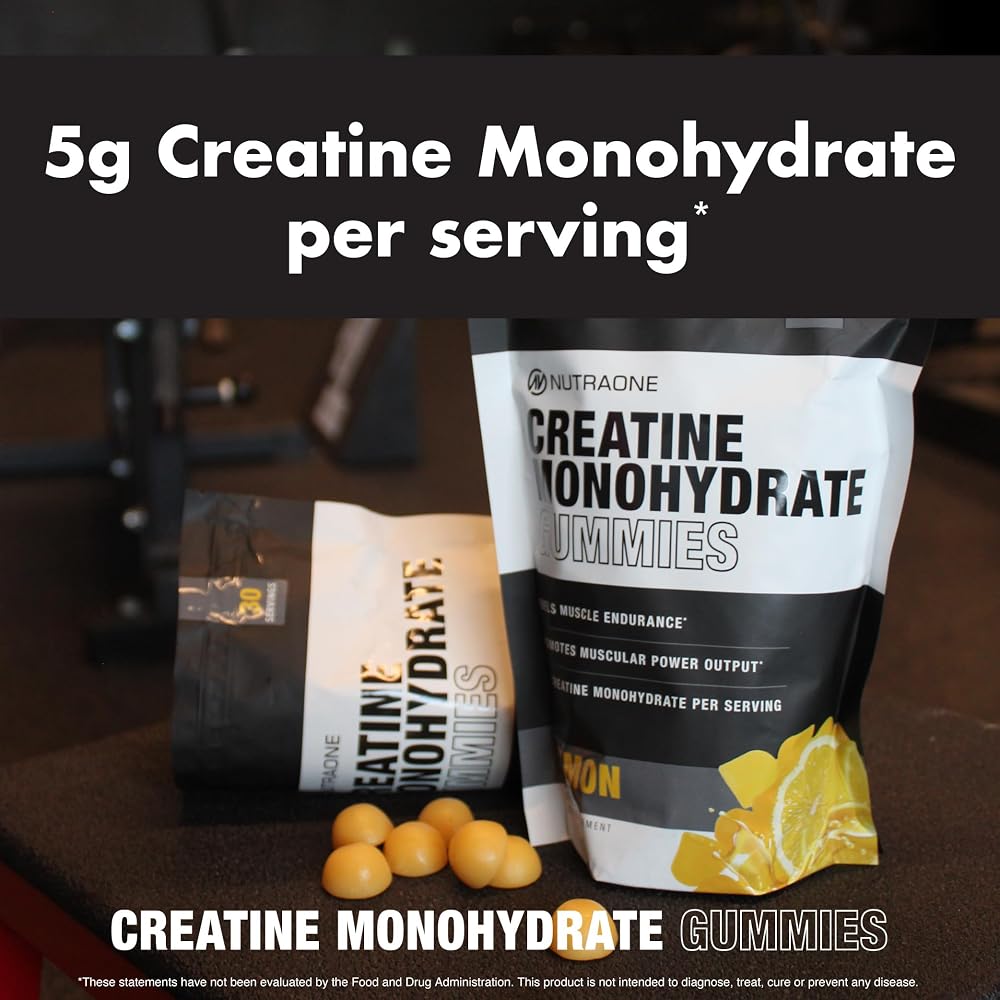 NutraOne Creatine Monohydrate Gummies Workout Recovery - 150 Count - image 5