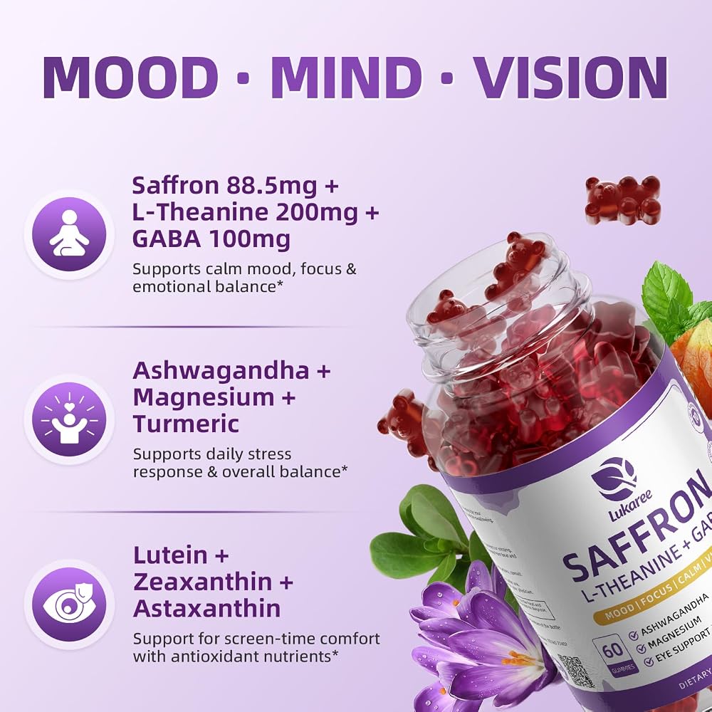 Lukaree Saffron Gummies