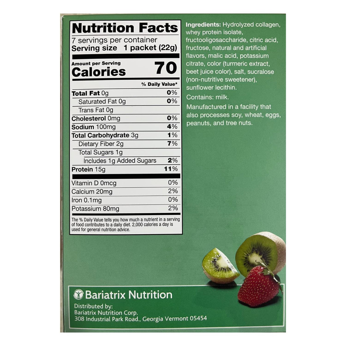 ProtiFit High Protein Berry Strawberry Kiwi Drink - 3 Pack - image 2