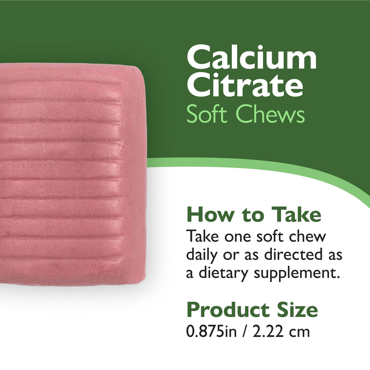 Celebrate Vitamins Bariatric 500mg Calcium Citrate Soft Chews