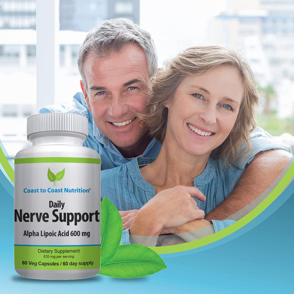Coast to Coast Nutrition Nerve Support 600mg - 60 Capsules - image 4