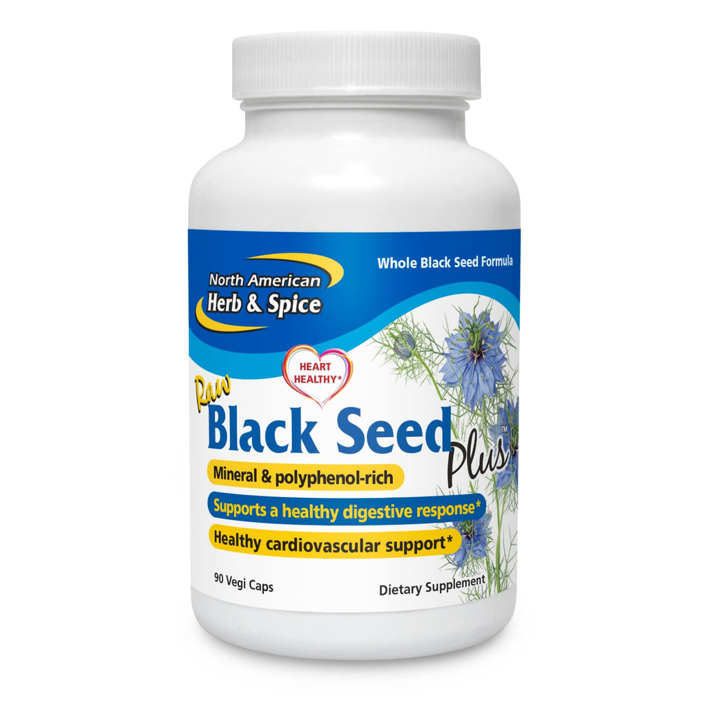 North American Herb & Spice Black Seed Plus - 90 Vegetarian Capsules