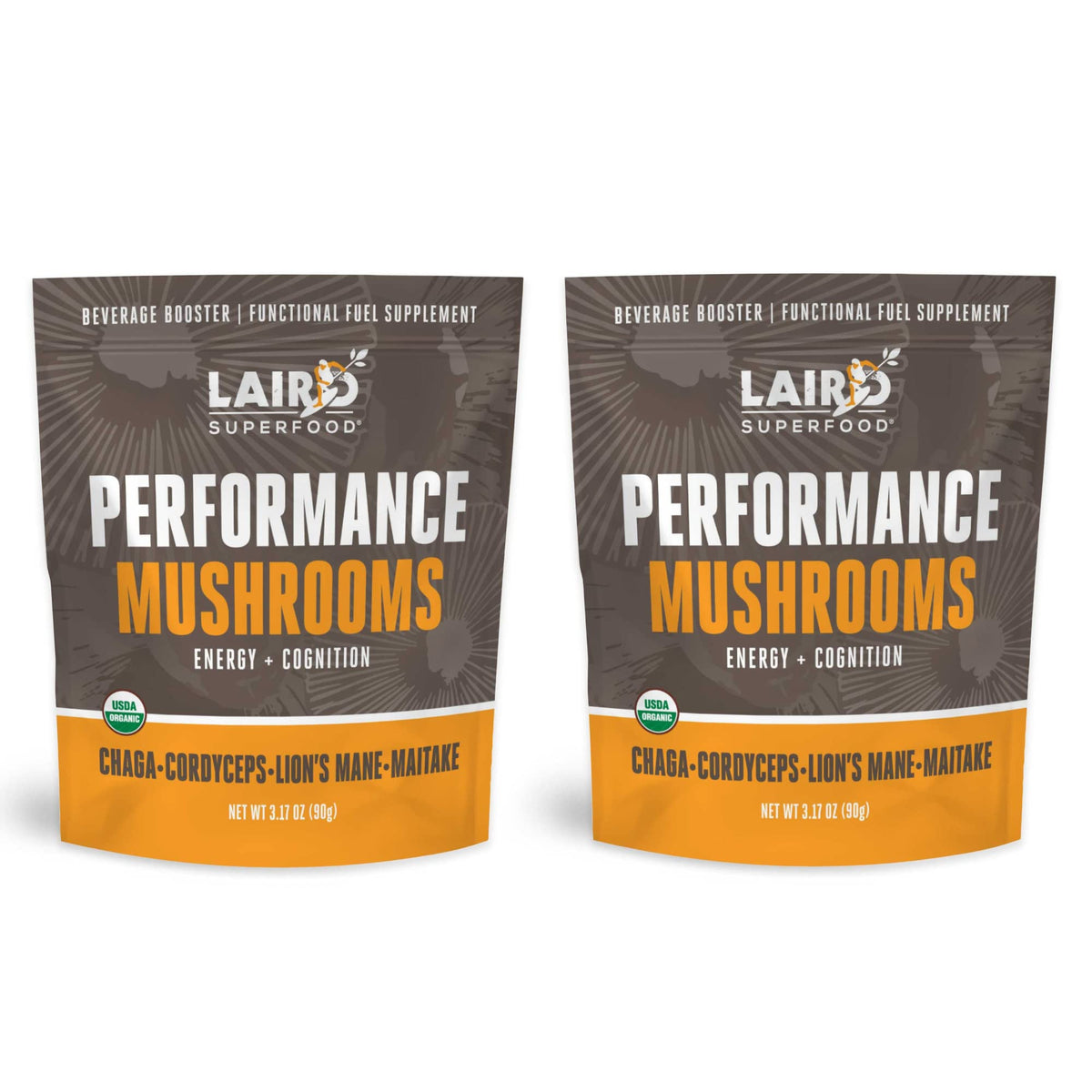 Laird Superfood Organic Performance Mushroom Blend Powder - 6.34 oz