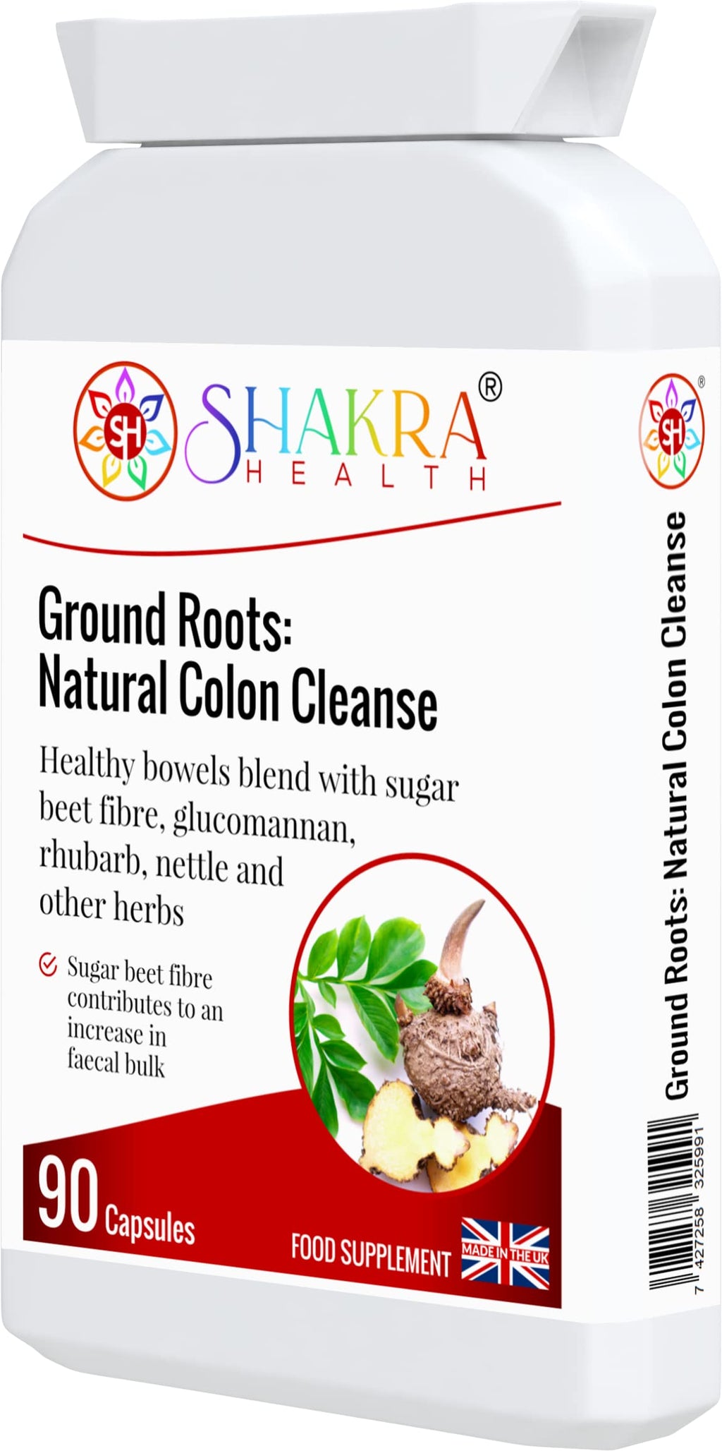 SH Shakra Health Ground Roots Natural Colon Cleanse - 1 Count - image 9