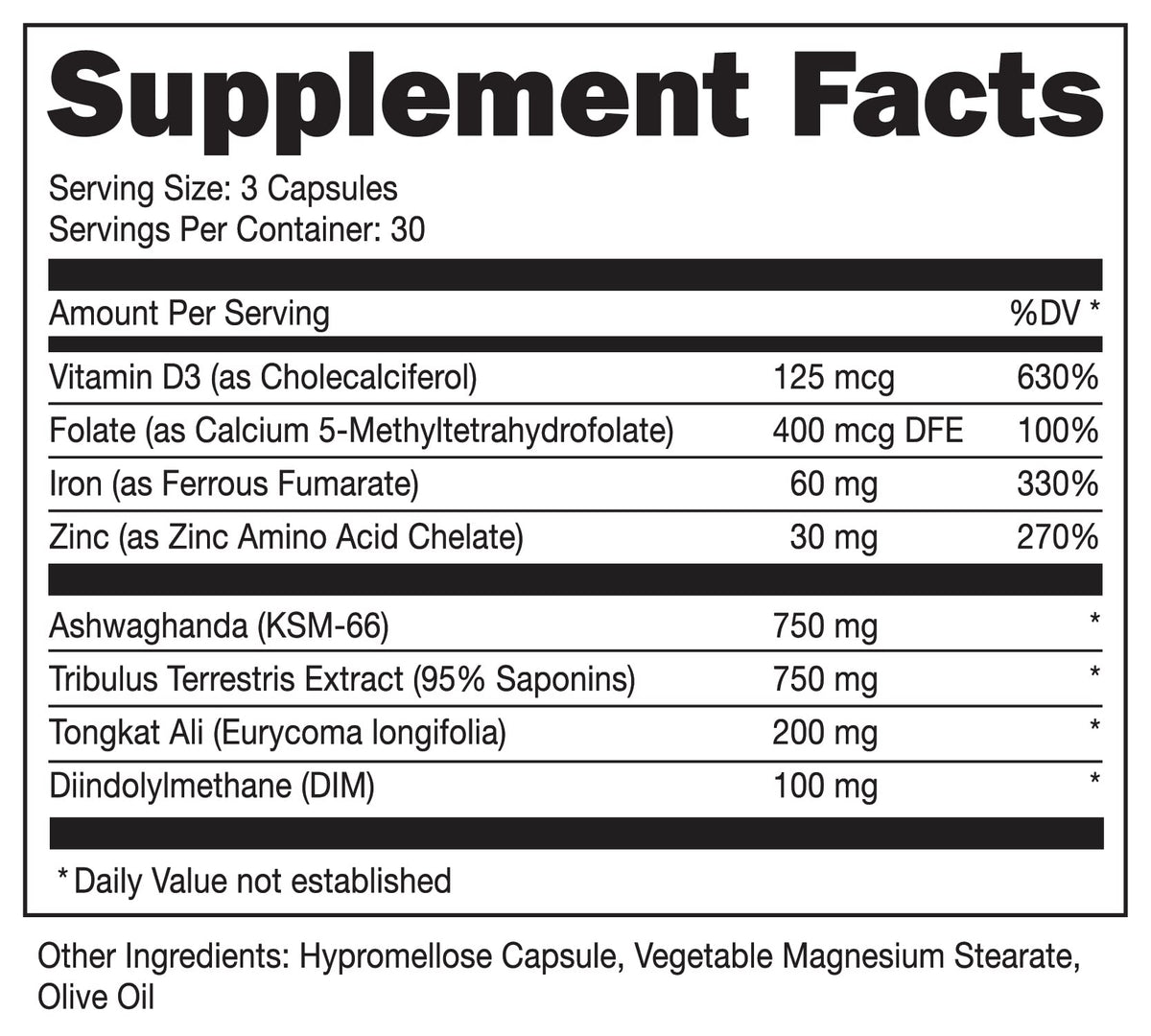 Bucked Up RUT Testosterone Booster - 90 Capsules - image 2