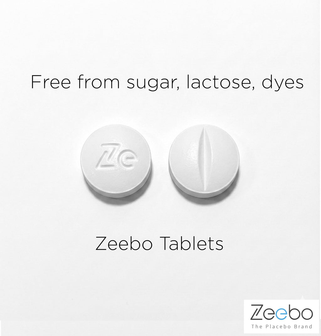 Zeebo Placebo Pills - Choose Tablet or Capsule Form