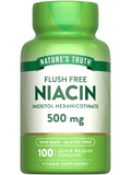 Nature's Truth Flush Free Niacin 500mg - 100 Capsules