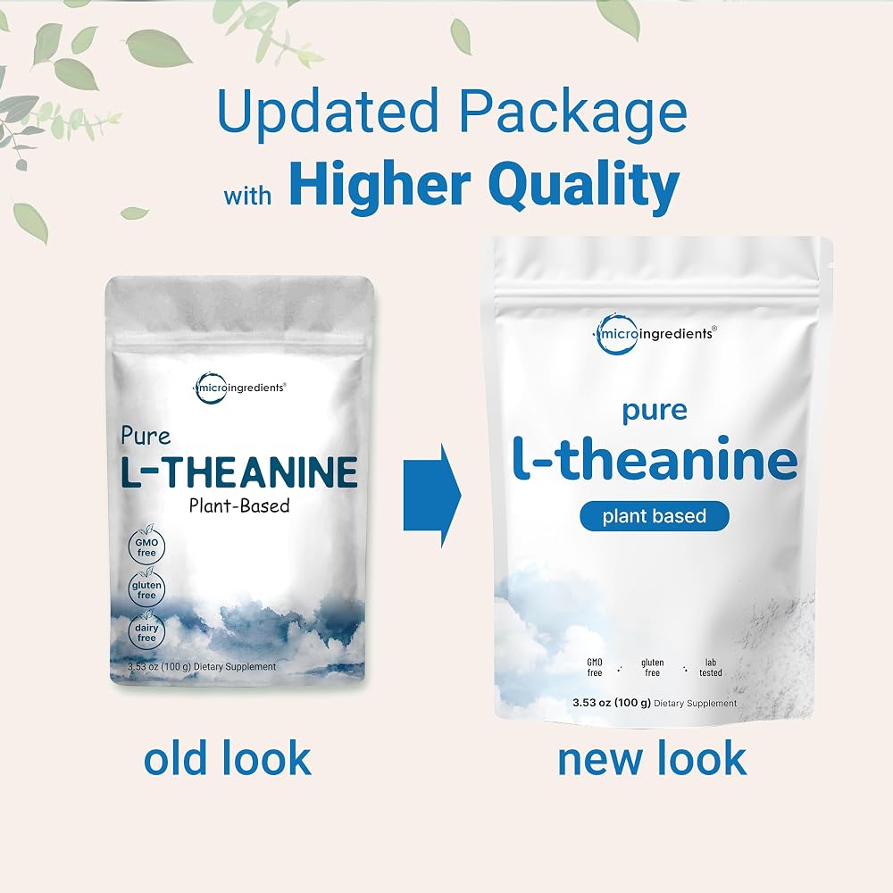 Micro Ingredients L-Theanine Powder - 100 Grams - image 3