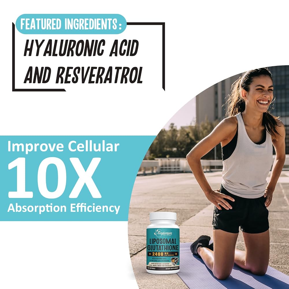 Zeylamum 2400 MG Liposomal Glutathione Softgels
