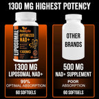 Rhameph Rossylla Liposomal NAD+ 1300 MG - 60 Capsules - image 6